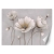 Fototapeta Kwiaty 3d na szarym tle wymiar kolekcja PRESTIGE
